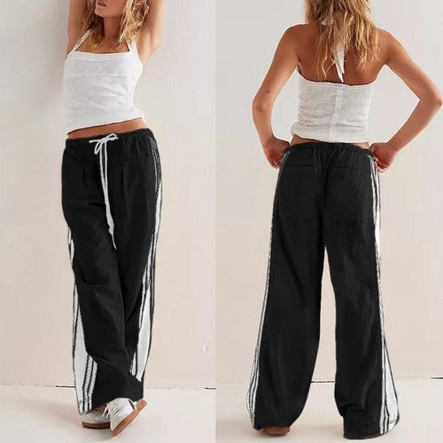 High-Rise Palazzo Pants